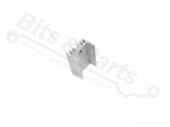 Heatsink (klein) voor TO-220 componenten 